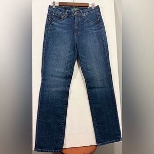 Lauren Ralph Lauren Deep Blue Straight Jeans Size 8